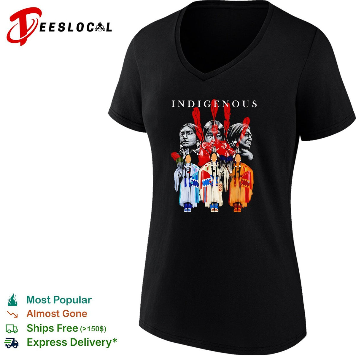 Indigenous Indigenous Heritage Culture Traditional Native American Art Print shirt