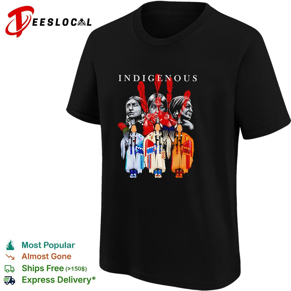 Indigenous Indigenous Heritage Culture Traditional Native American Art Print shirt