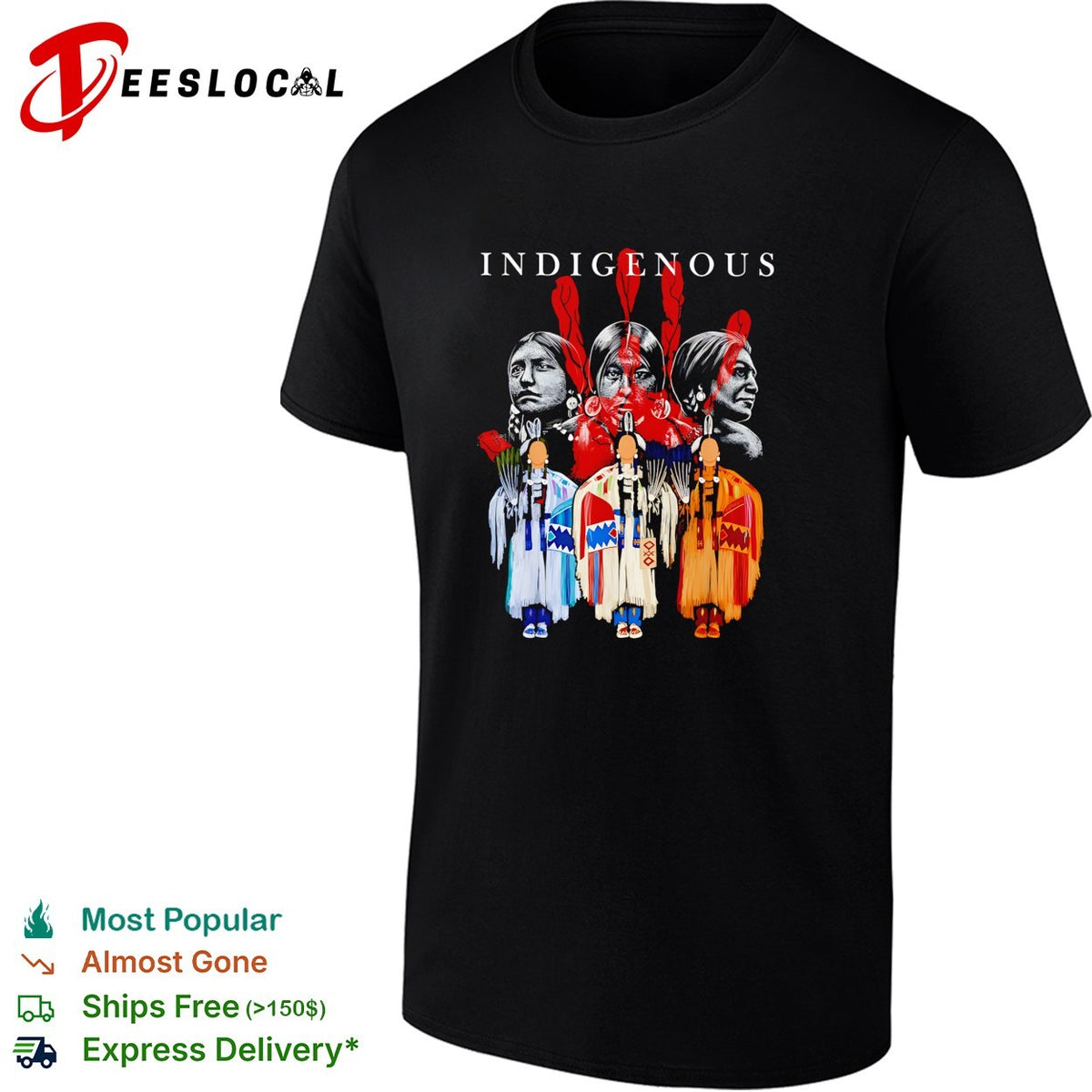 Indigenous Indigenous Heritage Culture Traditional Native American Art Print shirt