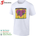 Indigo Girls flower guitars March 4th 5th 1990 Roxy Georgia Center for Children shirt
