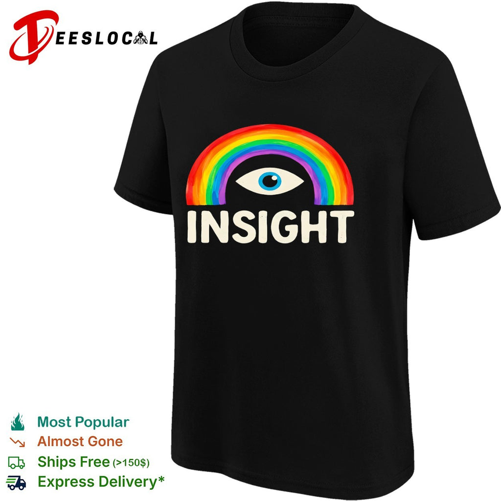 Insight Rainbow Eye Symbolism shirt