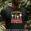 Iowa State Cyclones Forever Peanuts Walking Gang T Shirt
