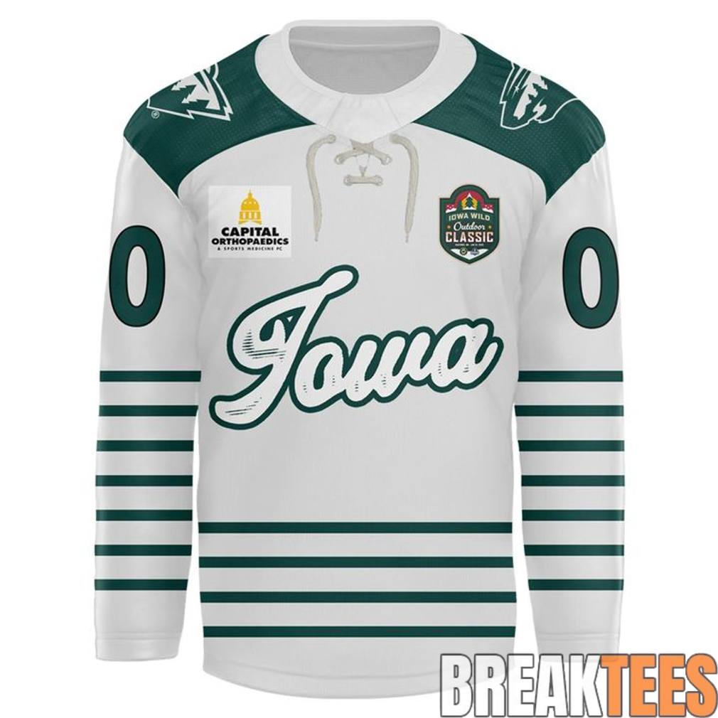 Iowa Wild Outdoor Classic Hockey Jersey