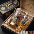 Iron Maiden 50th Anniversary Whiskey Glass