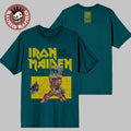 Iron Maiden Cyborg Eddie 50th Anniversary Somewhere In Time Some Green In Time T-Shirt