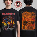 Iron Maiden France 2026 Tour Exclusive Event Tee For Clisson Paris And Lyon On 19 22 And 28 June 2026 Eddie Sans-culottes French Revolution T-Shirt