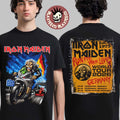 Iron Maiden Germany 2026 Tour Exclusive Event Tee For Hannover Nurnberg And Nurburgring On 2 6 And 7 June 2026 Eddie Riding Motor T-Shirt
