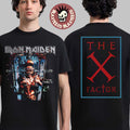 Iron Maiden The X Factor 30th Anniversary Album Cover Art Two Sided T-Shirt