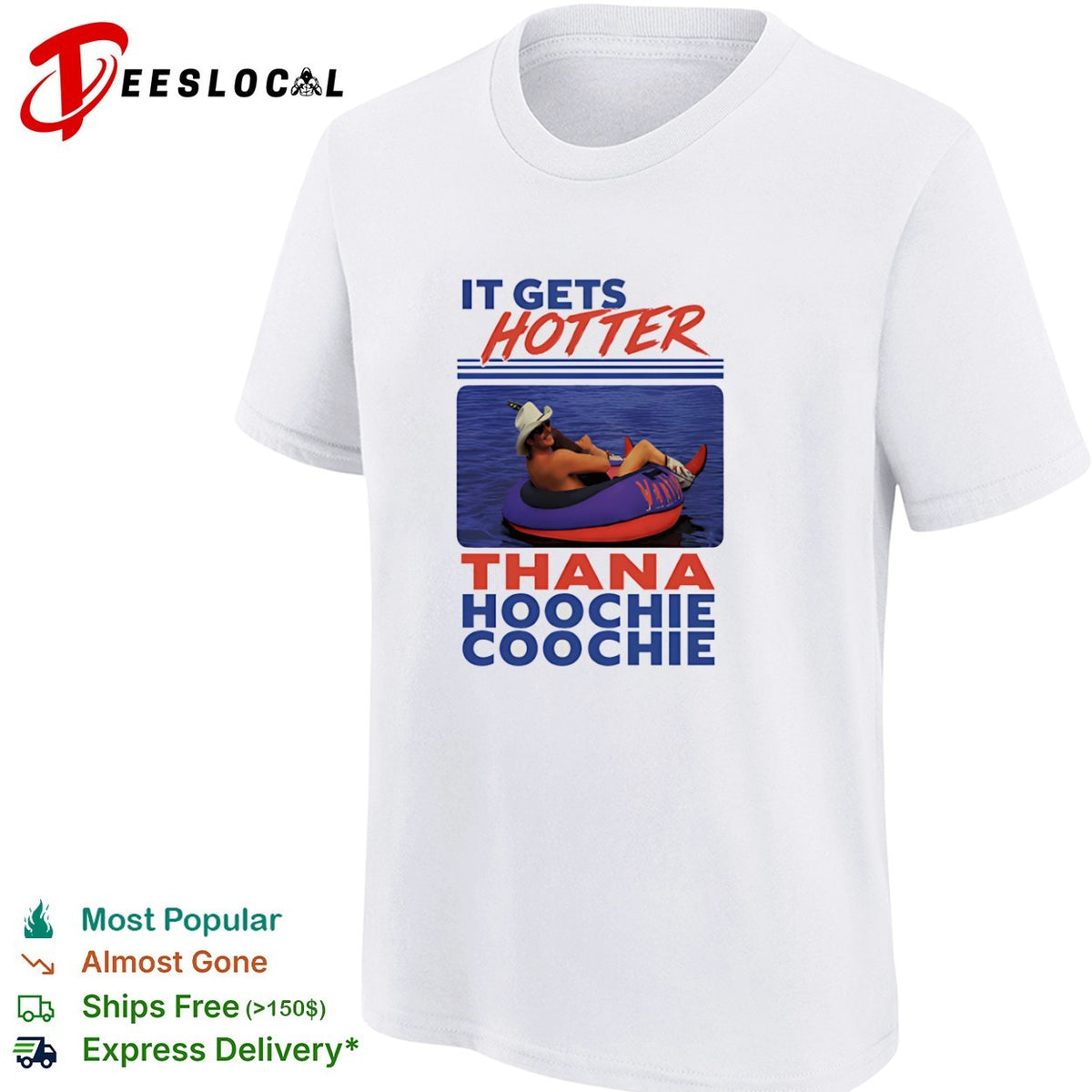 It Gets Hotter Thana Hoochie Coochie Alan Jackson shirt