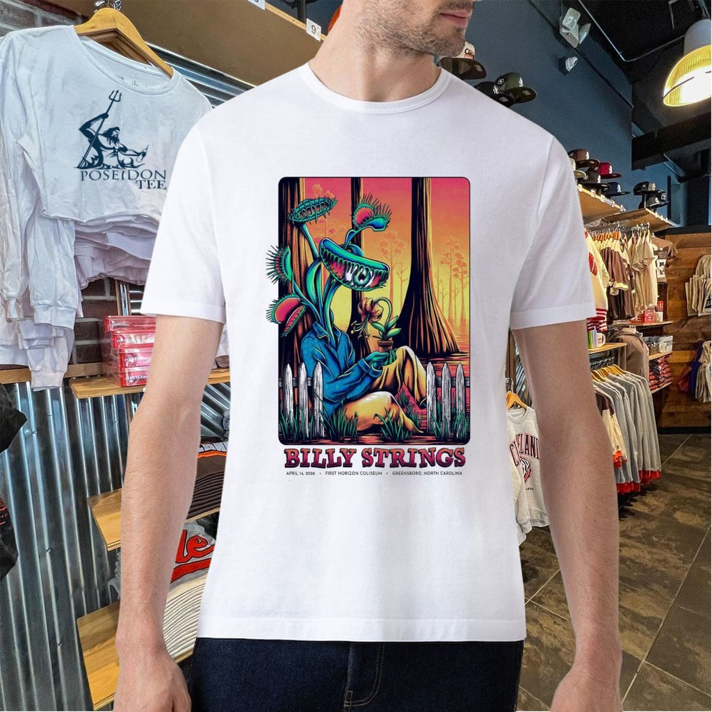 Billy Strings April 14 2026 First Horizon Coliseum In Greensboro Nc T-shirt