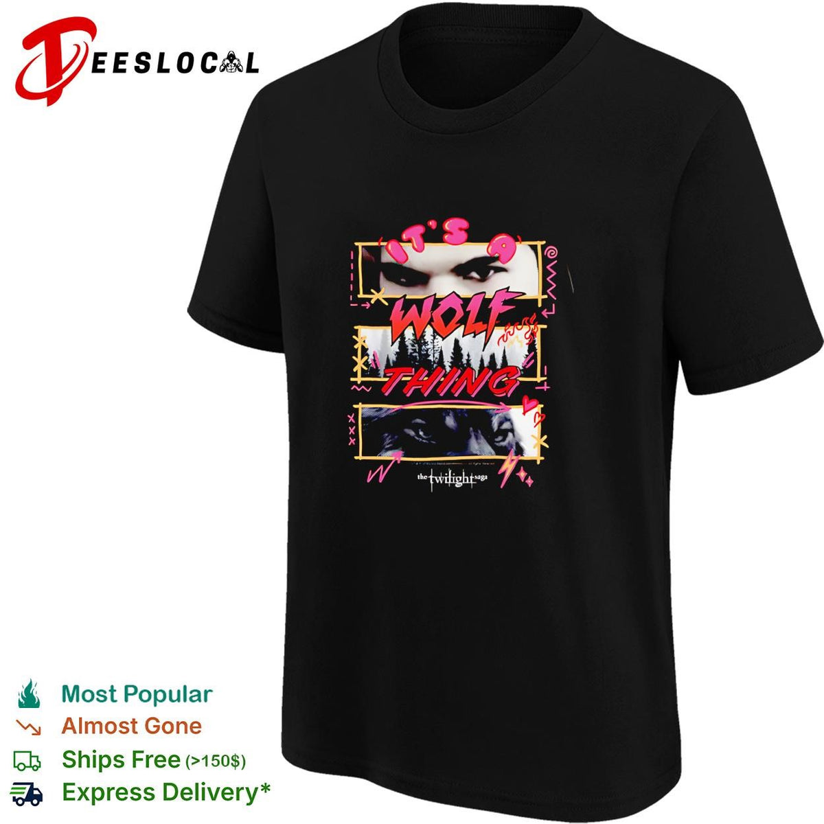 It’s a wolf thing Twilight movie wolf eye poster art shirt