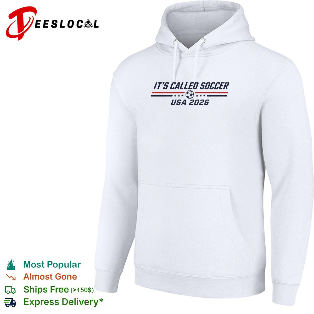 It’s called soccer USA 2026 World Cup typography shirt