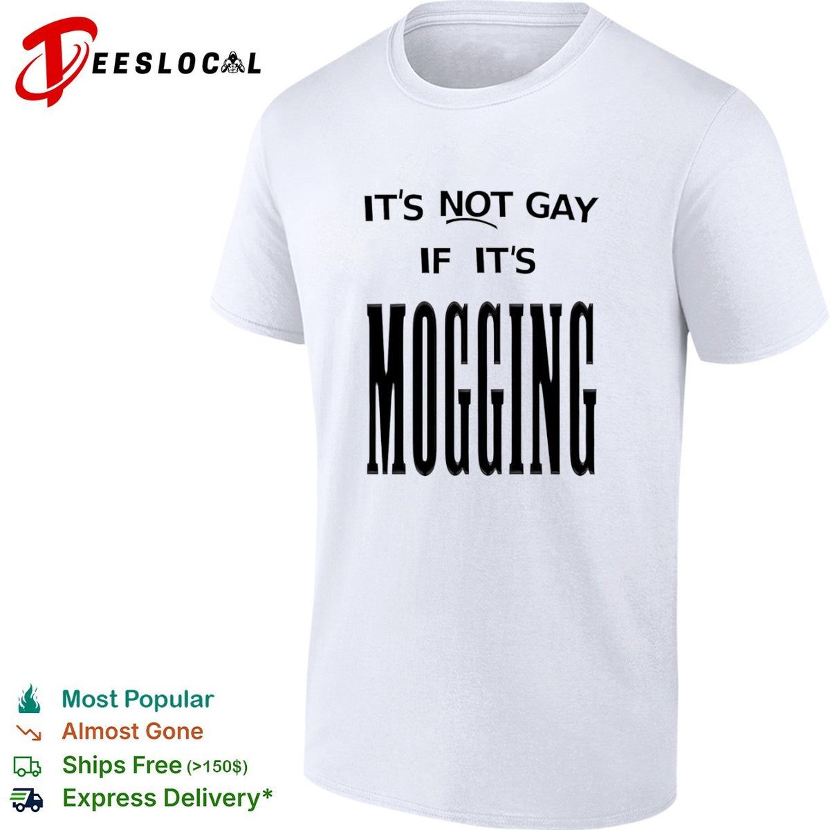 It’s not gay if it is mogging shirt
