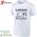 It’s open season for flock cameras there’s over 200 of sterling sliver in every flock camera shirt
