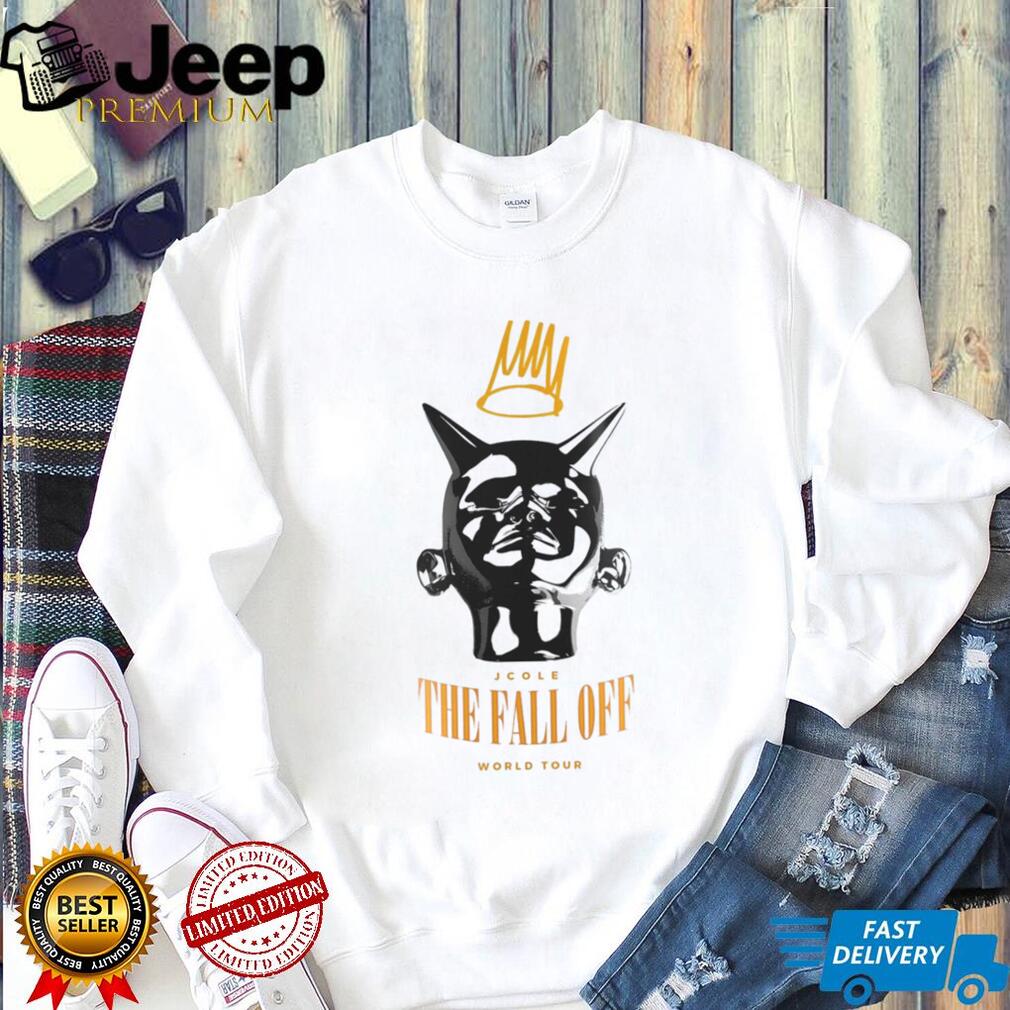 J. Cole “The Fall Off” World Tour x LA Dodgers Custom Baseball Jersey T Shirt