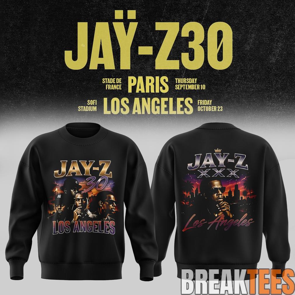 JAŸ-Z 30 Show Los Angeles 2026 Edition Sweatshirt