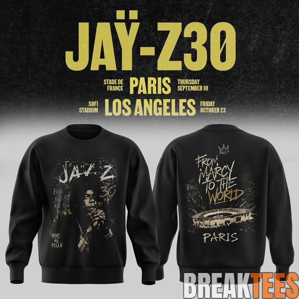JAŸ-Z 30 Show Paris 2026 Edition Sweatshirt