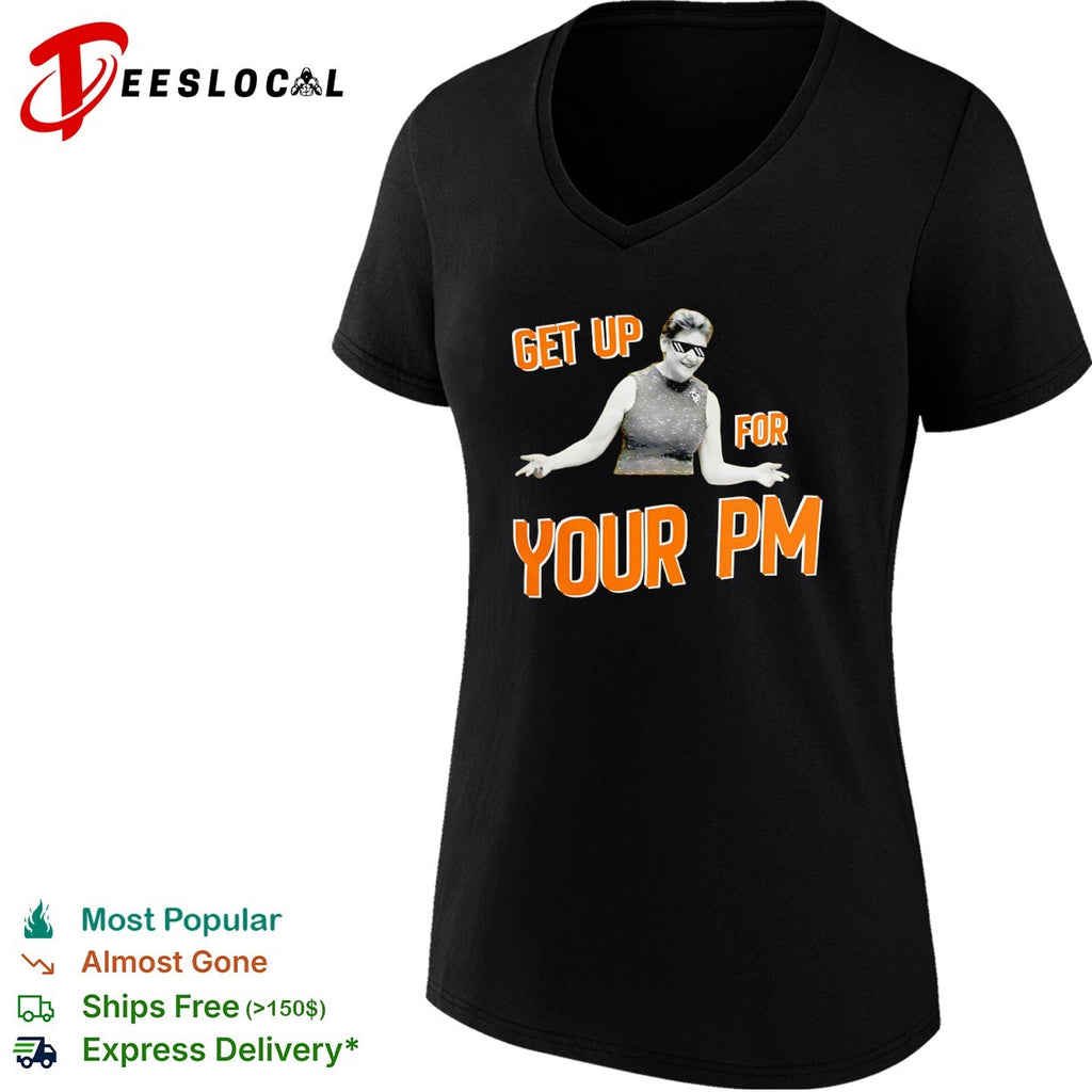Jacinda Ardern Get Up for Your PM New Zealand Shirt
