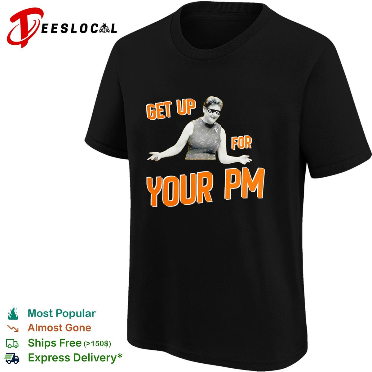 Jacinda Ardern Get Up for Your PM New Zealand Shirt