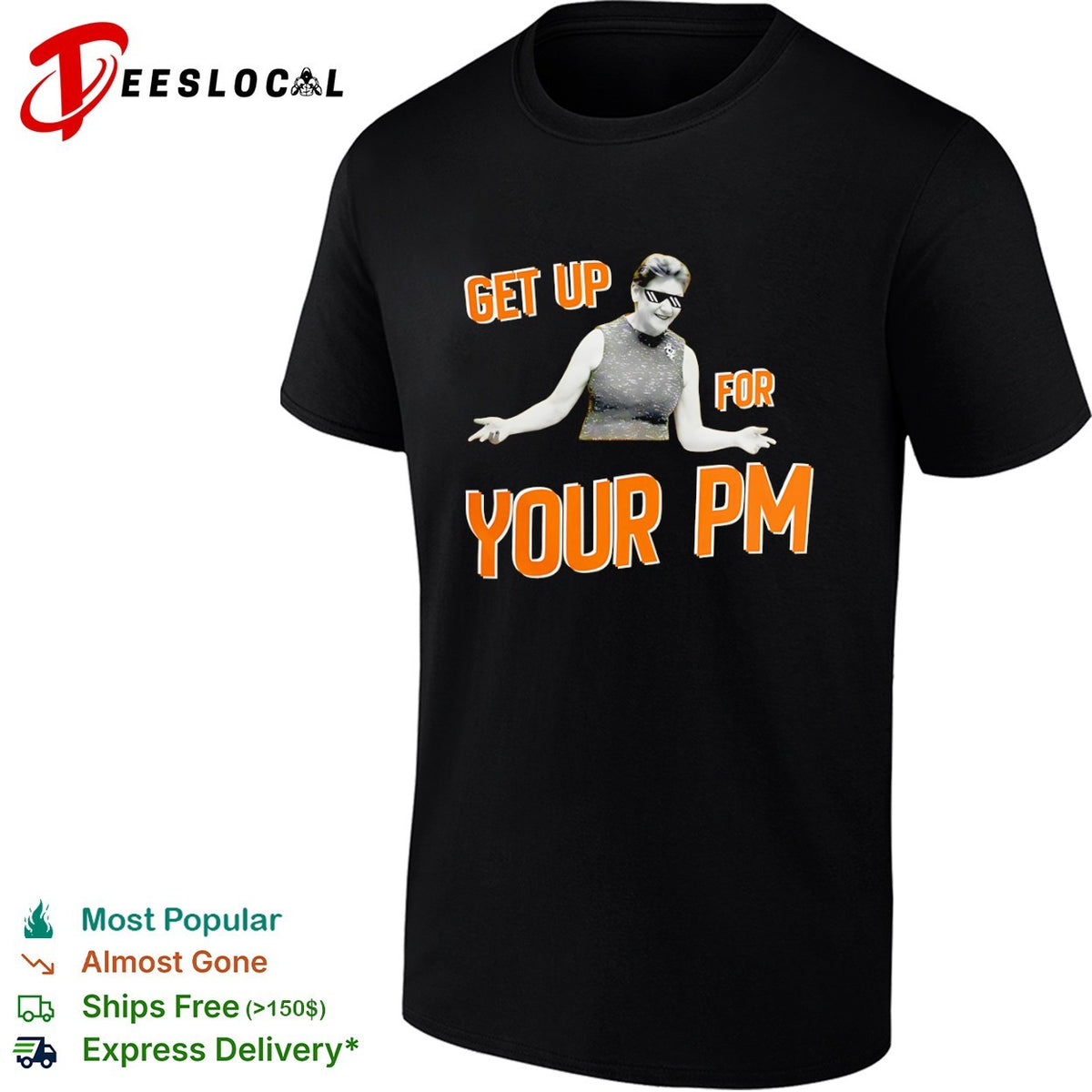 Jacinda Ardern Get Up for Your PM New Zealand Shirt