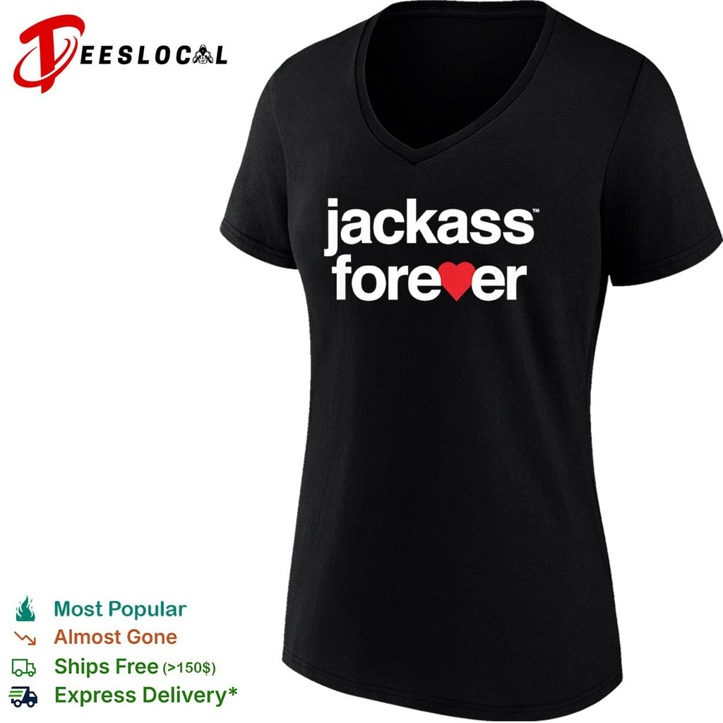Jackass Forever heart logo shirt