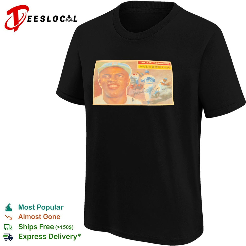 Jackie Robinson Brooklyn Dodgers MLB vintage shirt