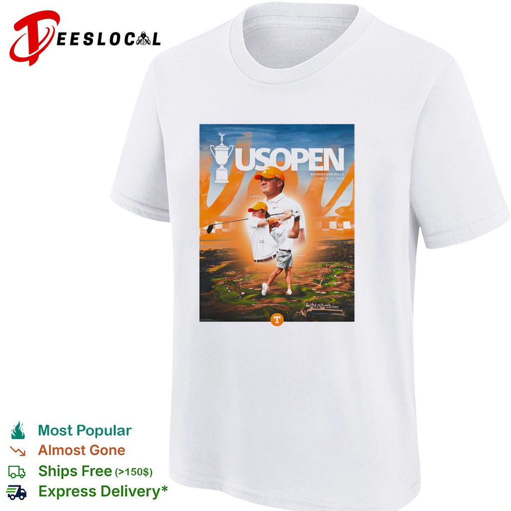 Jackson Herrington Chase Kyes Caleb Surratt Tennessee Volunteers US Open shirt