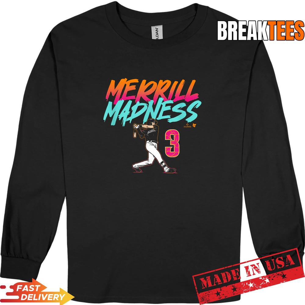 Jackson Merrill Madness City Edition San Diego Baseball Shirt