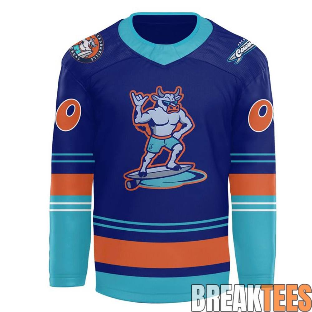 Jacksonville IceMen 2026 Cowabungas Hockey Jersey