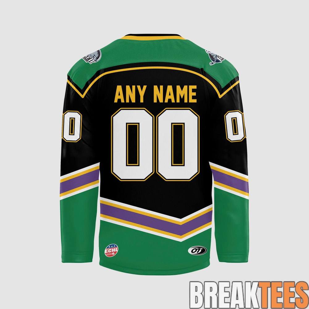 Jacksonville IceMen 2026 Lizard Kings Edition Custom Hockey Jersey