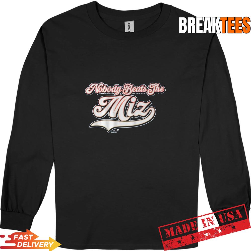 Jacob Misiorowski Nobody Beats the Miz Milwaukee Baseball T-Shirt