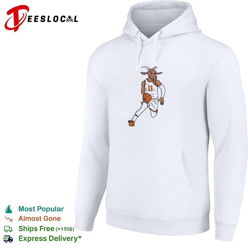 Jalen Brunson 11 GOAT head Knicks jersey dribbling basketball illustration shirt