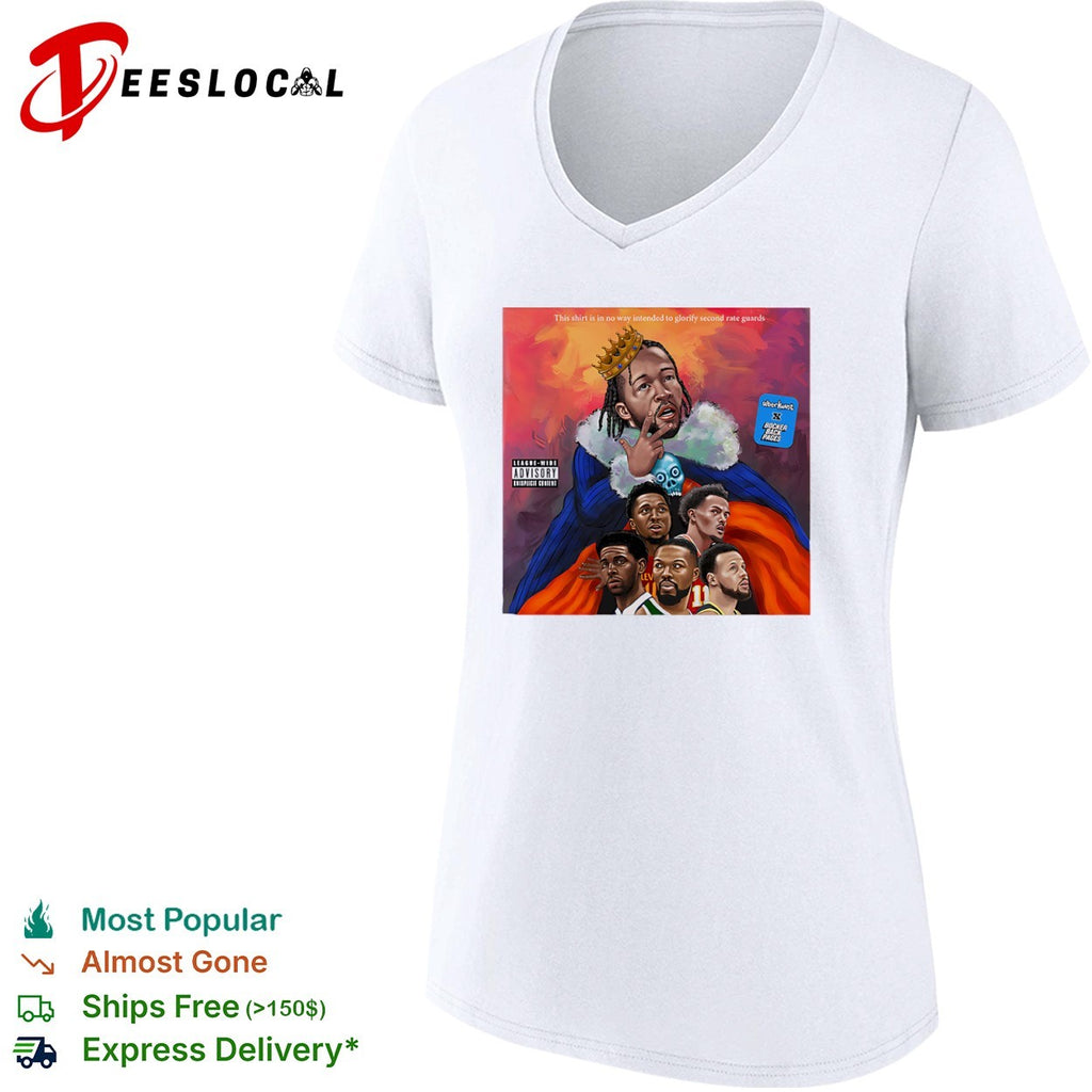 Jalen Brunson Donovan Mitchell Trae Young Damian Lillard Stephen Curry shirt