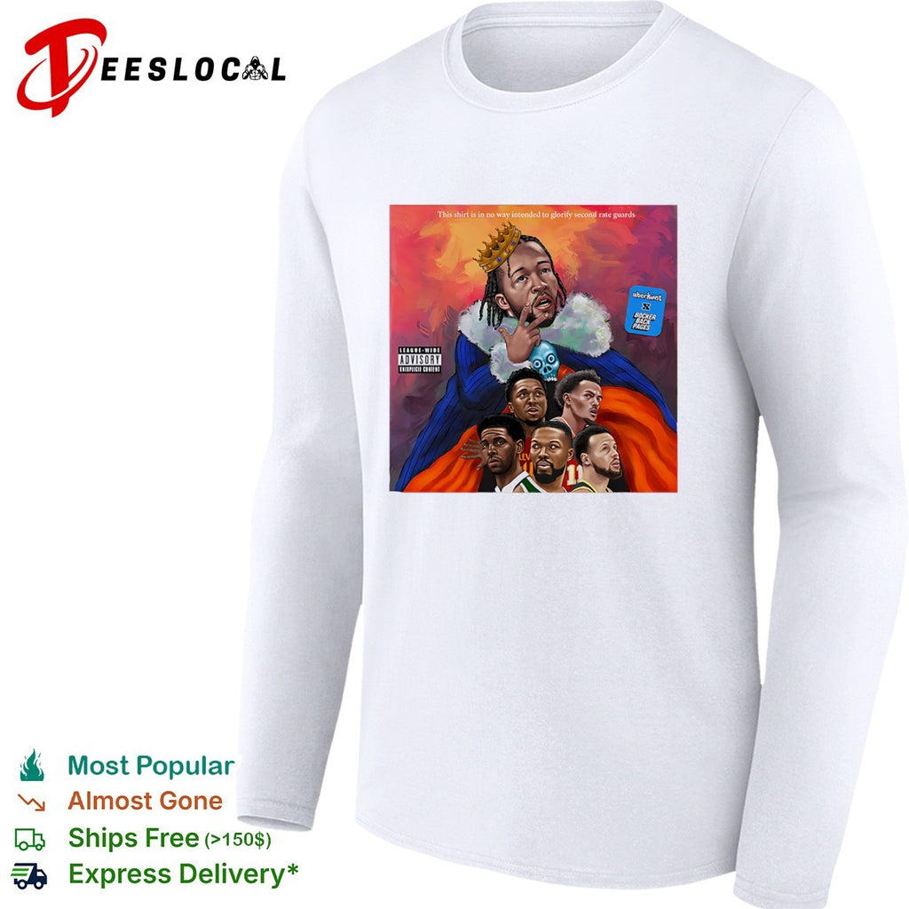 Jalen Brunson Donovan Mitchell Trae Young Damian Lillard Stephen Curry shirt