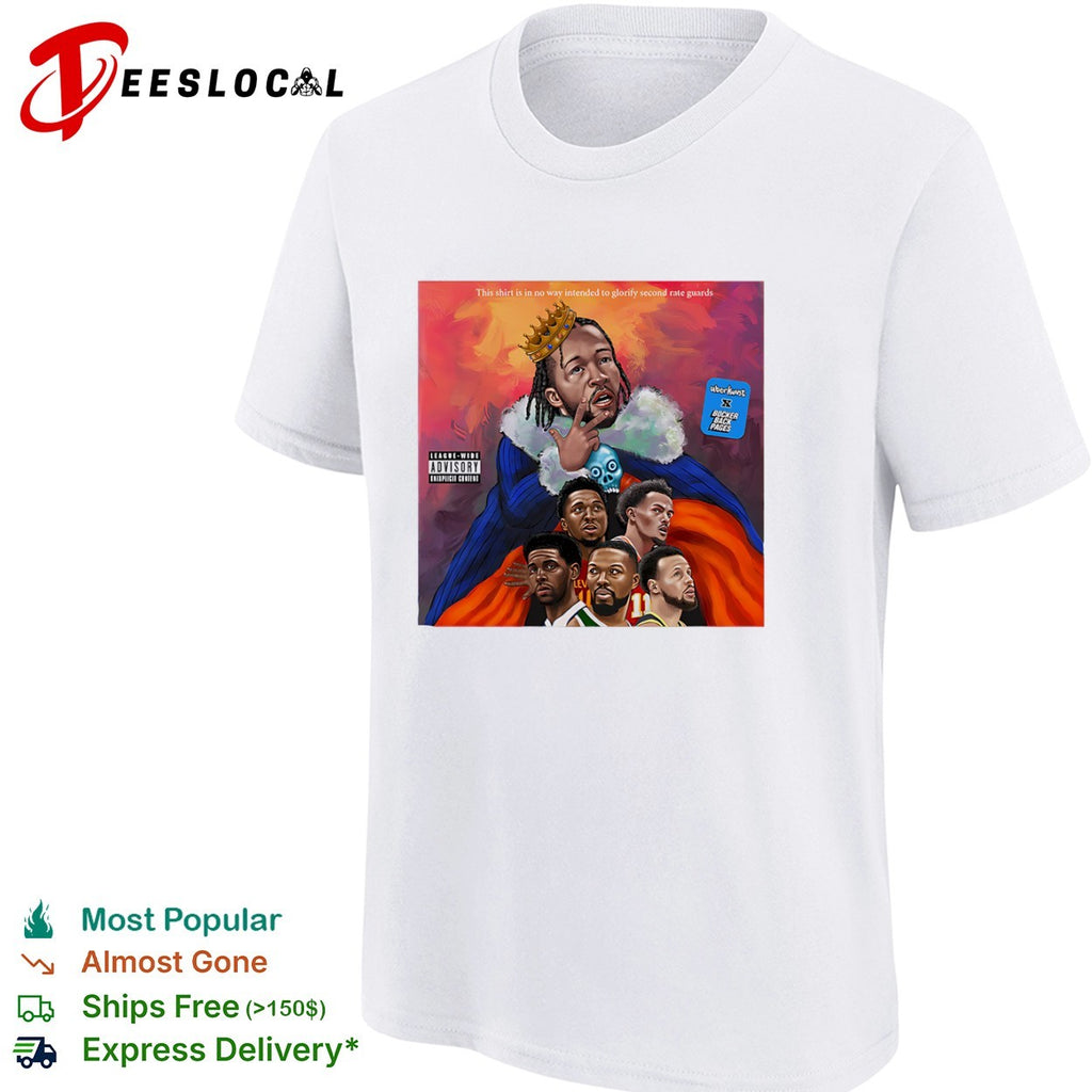 Jalen Brunson Donovan Mitchell Trae Young Damian Lillard Stephen Curry shirt