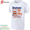 Jalen Brunson Egg and Cheese Serving Buckets Daily Vintage Basketball shirt