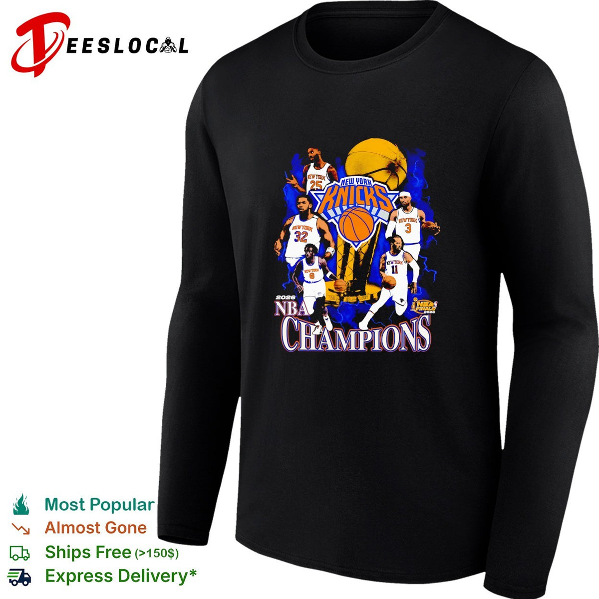 Jalen Brunson Karl-Anthony Towns Mikal Bridges Josh Hart Anunoby Knicks 2026 shirt