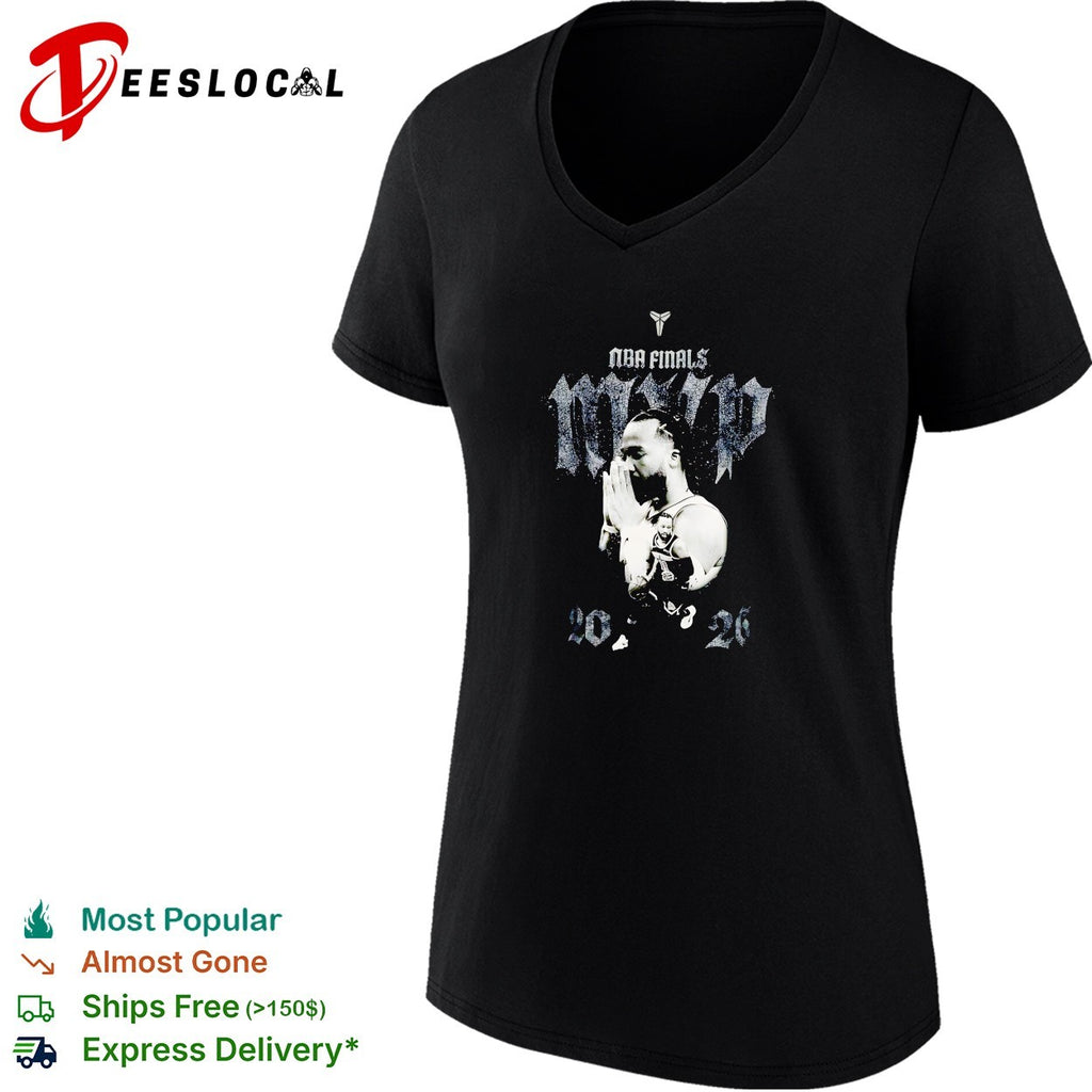 Jalen Brunson NBA Finals MVP 2026 praying hands monochrome photo poster shirt