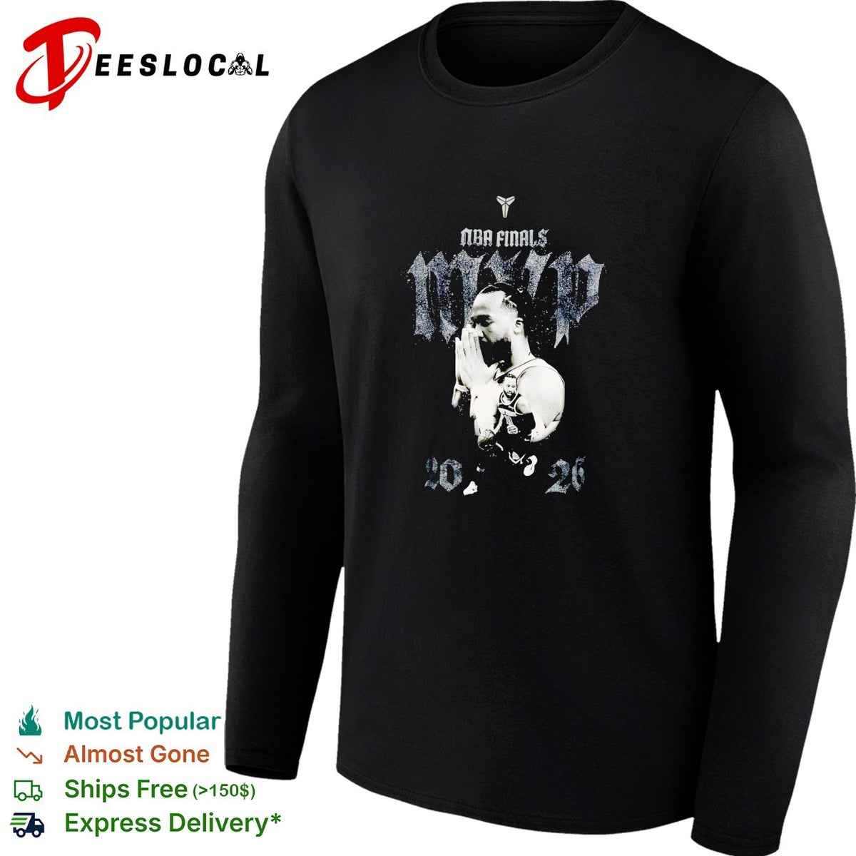Jalen Brunson NBA Finals MVP 2026 praying hands monochrome photo poster shirt