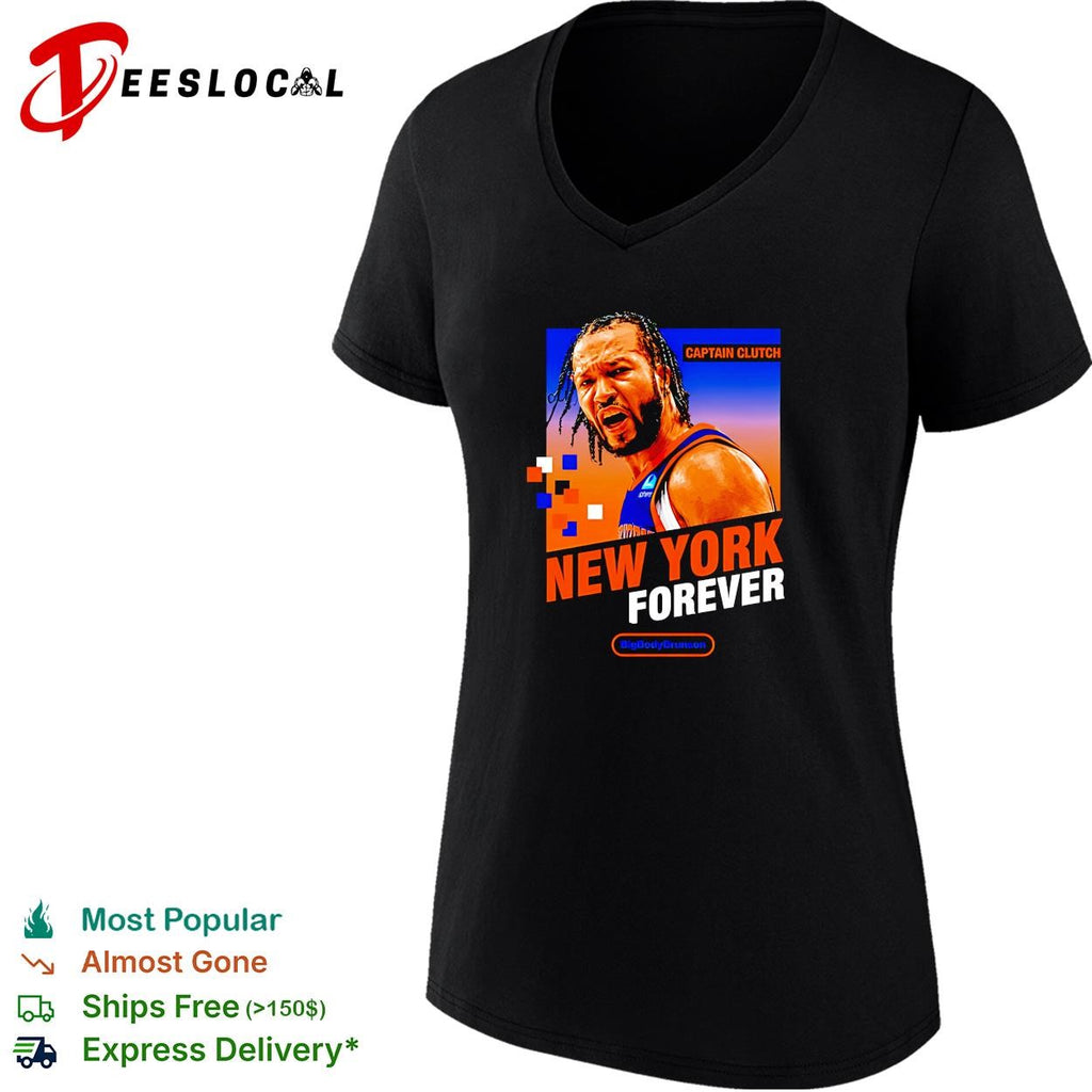 Jalen Brunson New York Forever Captain Clutch Knicks Finals 2026 shirt