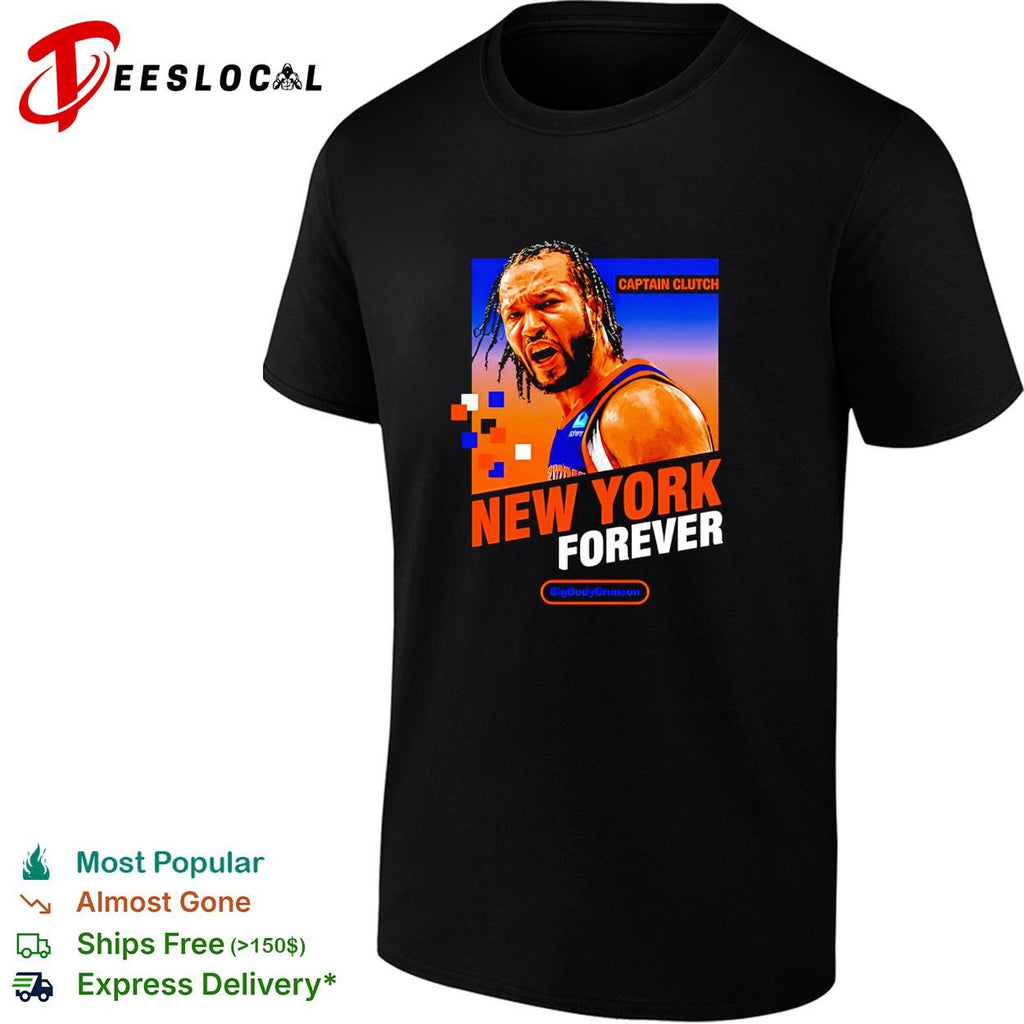 Jalen Brunson New York Forever Captain Clutch Knicks Finals 2026 shirt