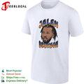 Jalen Brunson portrait bold text shirt