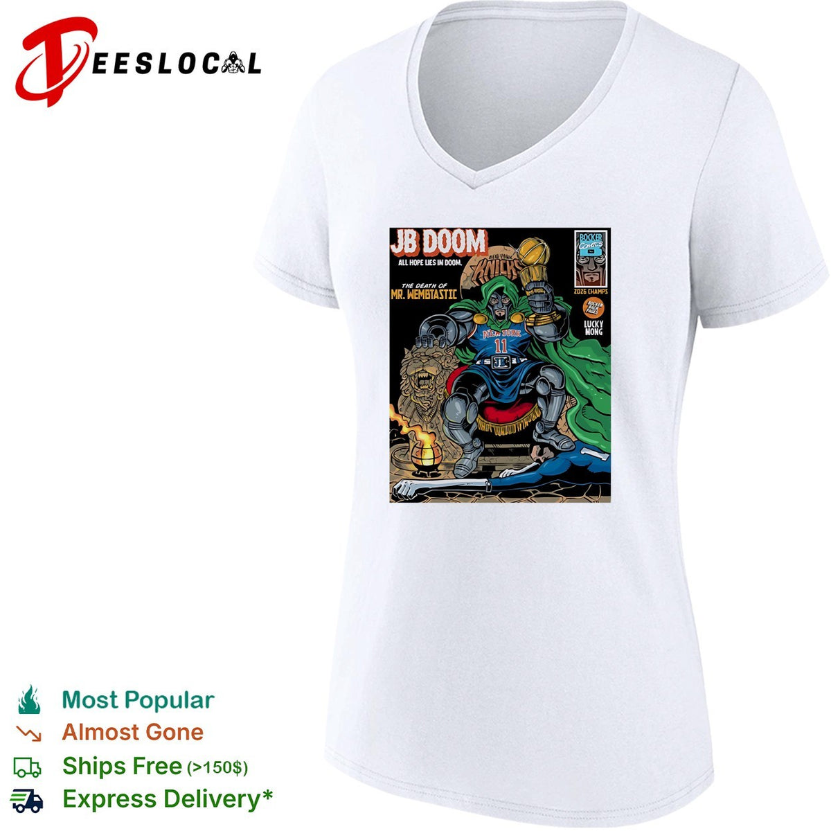 Jalen x Jb Doom destroy Wemby The Death Of Mr Wembtastic shirt
