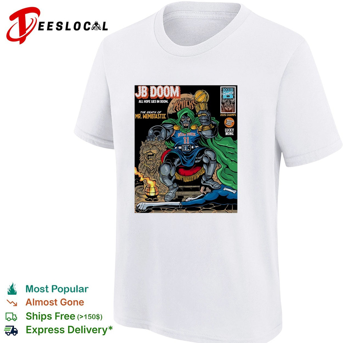 Jalen x Jb Doom destroy Wemby The Death Of Mr Wembtastic shirt