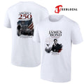 James Bond 250 years of American style steel and excellence shirt