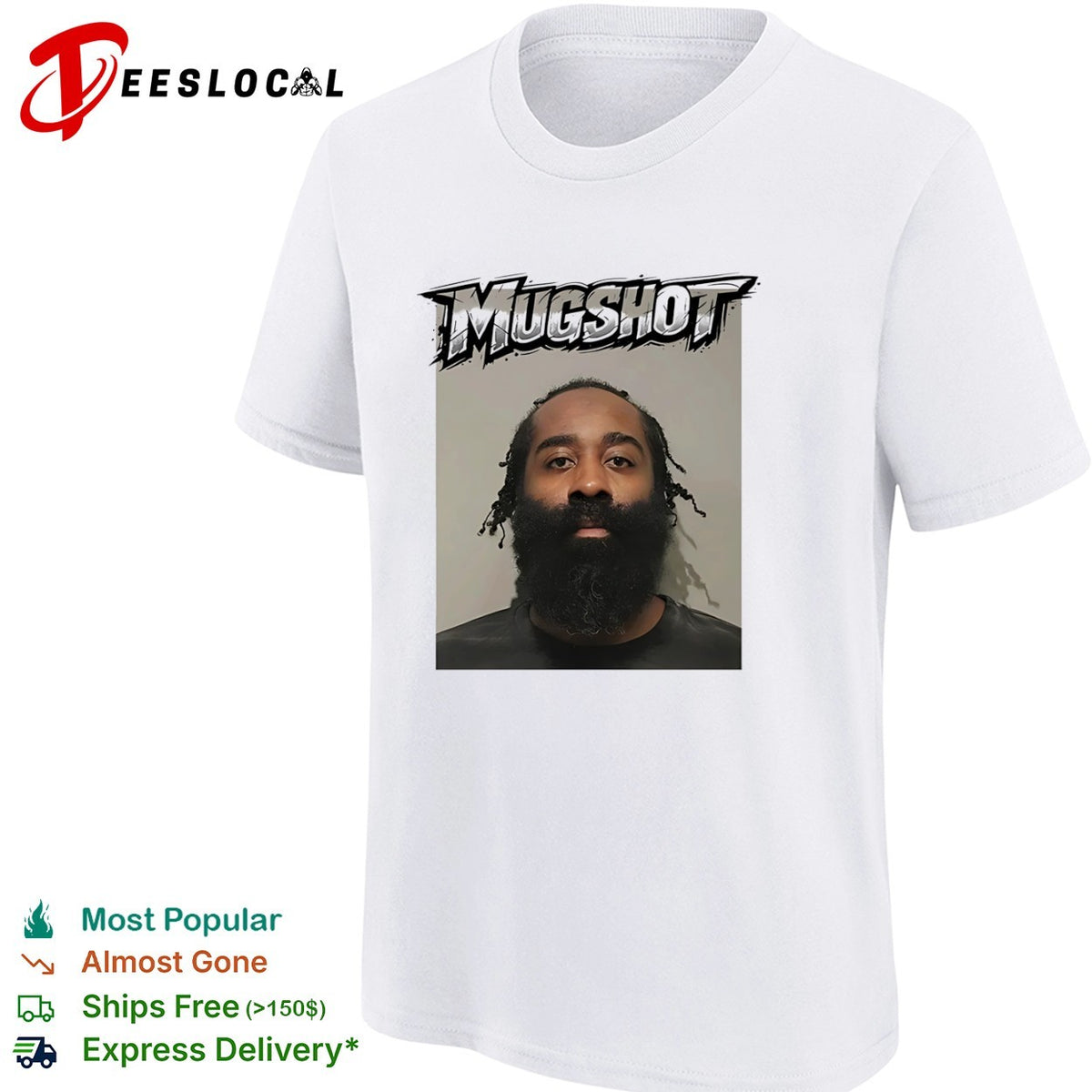 James Harden Los Angeles Clippers NBA Mugshot shirt