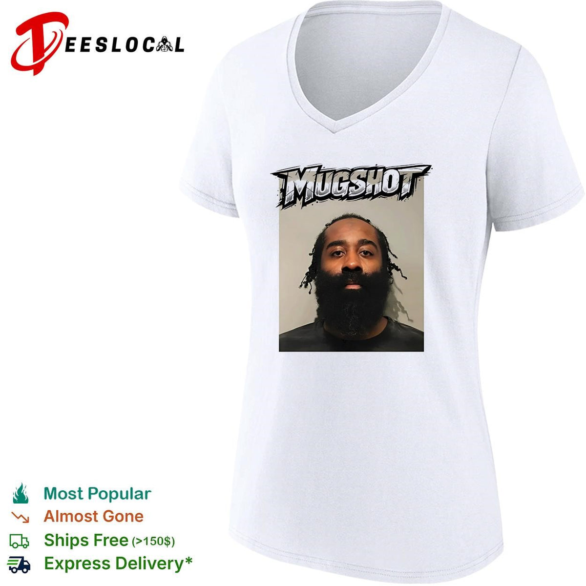 James Harden NBA Mugshot 2026 funny shirt