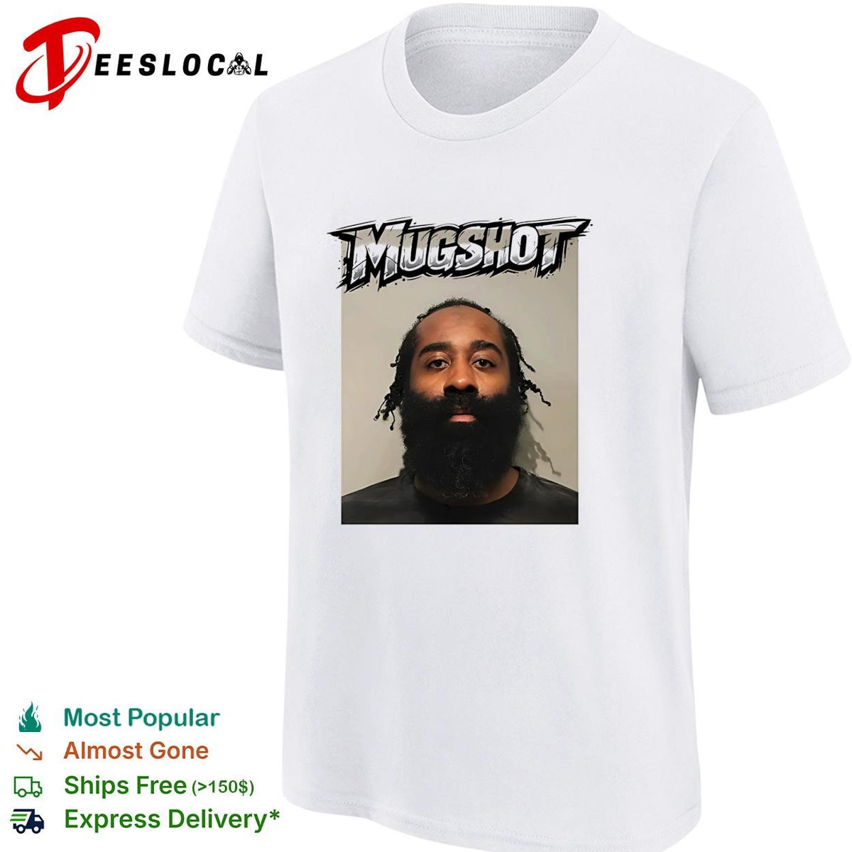 James Harden NBA Mugshot 2026 funny shirt