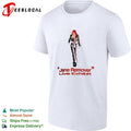 Jane Remover live exhibit red skeleton figure walking illustration poster shirt