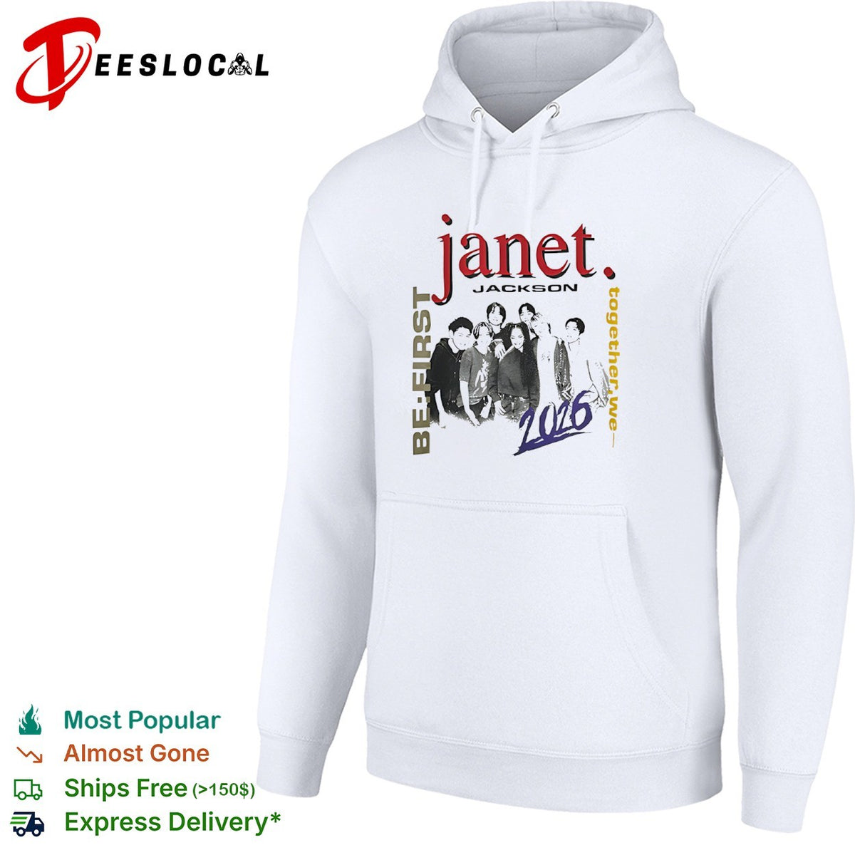 Janet Jackson and be first together we 2026 shirt